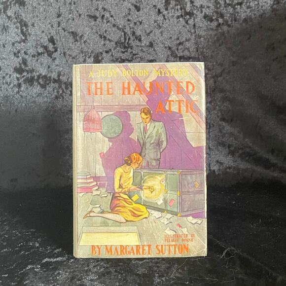 The Haunted Attic by Margaret Sutton | 1932 | Vintage Mystery Novel - Picture 1 of 16